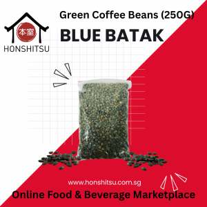 Green Coffee Beans - Blue Batak - Arabica 250 gram - Single Origin
