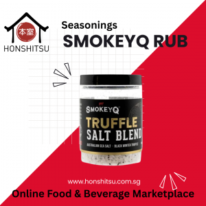 SmokeyQ Rub -Truffle Salt