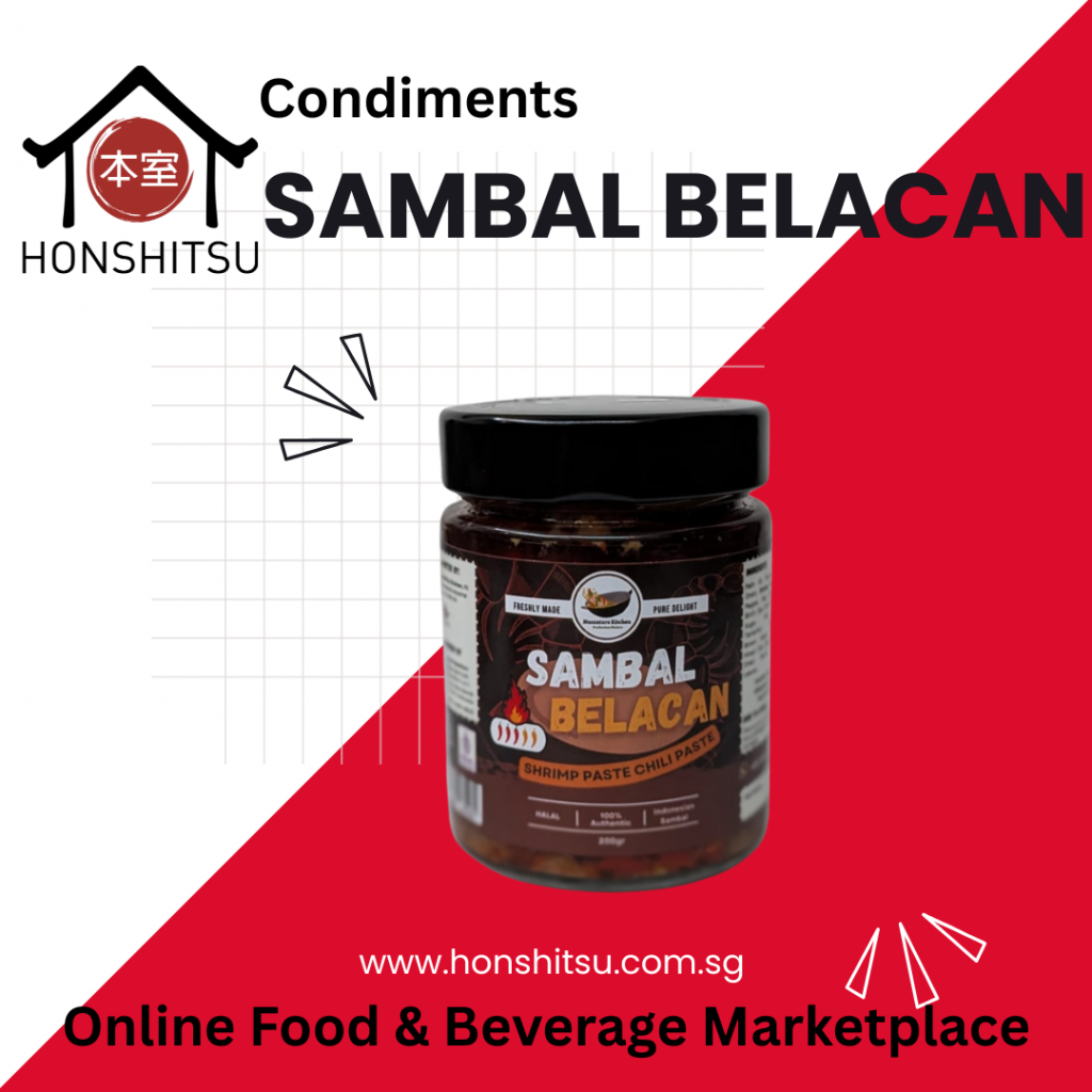 Nusantara Kitchen Indonesia - Sambal Belacan - 200G