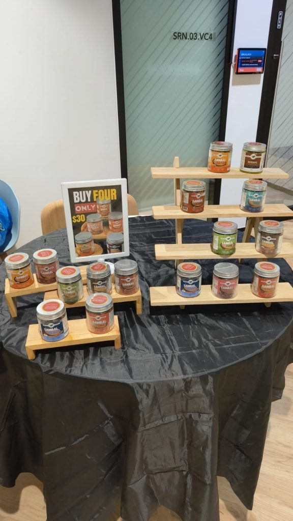 Sambal nusantara different products