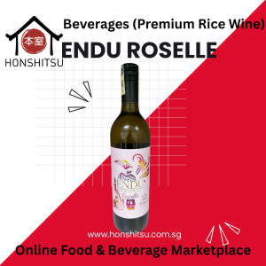 Endu Premium Sparkling Rice Wine - Roselle
