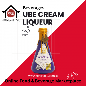 Ube cream liqueur